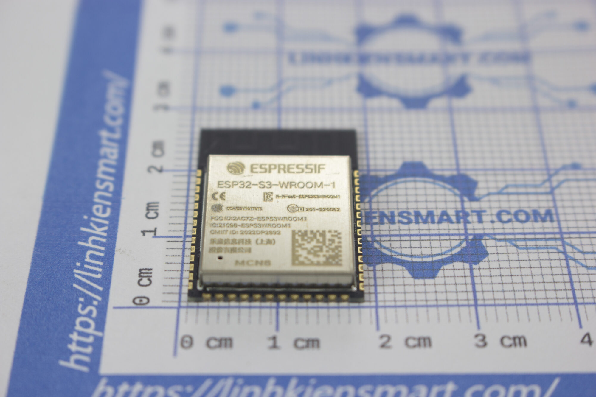 ESP32-S3-WROOM-1-N8 Module IoT 8MB Flash SPI - Linh kiện Smart